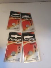Energizer Watch Battery 1.5 Volt A76 1 Each (Pack of 4)