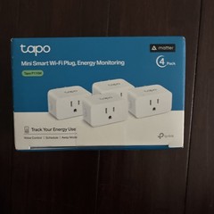 TP-Link Tapo P110M Mini Smart Wi-Fi Plug, Energy Monitoring – 4-Pack