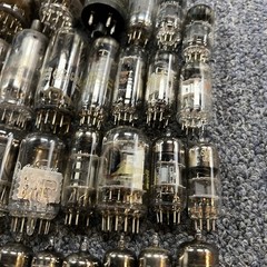 Vintage Vacuum Tube Lot Mixed Brands RCA GE Zenith Sylvania Untested 66+ Tubes
