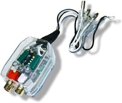 Speaker RCA Line Level Converter Adaptor High Low Hi Lo with Gain Control Add
