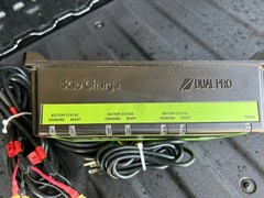 Realpro Rs3 Battery Charger, Wet Cell, Amg, Lithium. Triple Bank Excellent Used