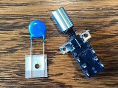 New Marantz Power Switch + Push Button Knob + Snubber for 22xx receiver