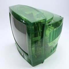 Zenith Transparent Jungle Green 13″ CRT Television Retro Gaming TV Prison Model