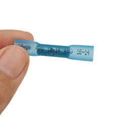 100X Heat Shrink But Connectors Waterproof Electrical Wire Marine Butt Splice US