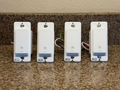 (PRICE IS FOR ONE UNIT) Belkin Wemo WLS040 WiFi Smart Light Switch, White