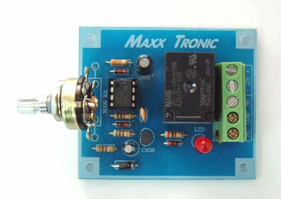12VDC Windshield Wiper Timer Car Motor 3 – 30 seconds [ Assembled kit ]