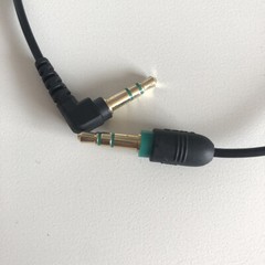 replace Audio Cable For SONY MDR-NC60 NC50 NC200D NC500D SBH60 ZX750BN