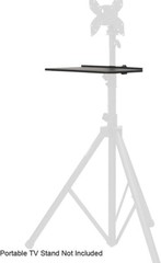 Audio2000’S AST423Z-P TV/Monitor Stand/Speaker Stand TRAY Diameter 1/2-2 1/2-N,O