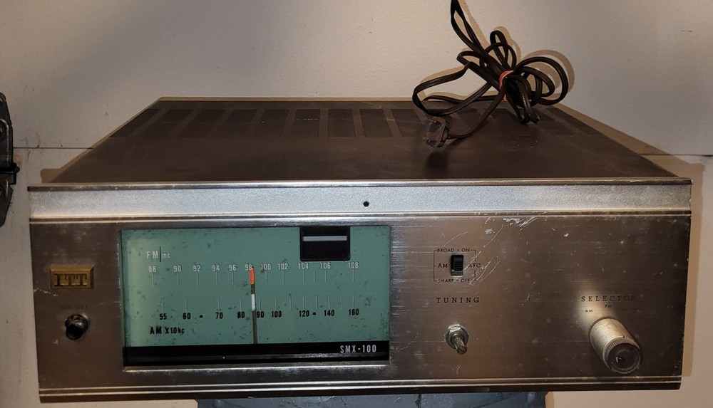 ITT SWX-100 Stereo Tuner AM FM – Vintage Japan AFT-14 – Limited Testing – PARTS
