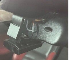 Chevy Corvette C6 rear view mirror radar detector mount – Escort / Uniden