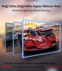 Reborn USB C to HDMI 2.1 Cable [8K@60Hz,4K@144Hz,2K@240Hz] 6FT Type C to HDMI 8K