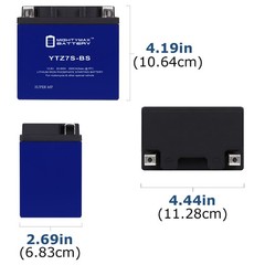 Mighty Max YTZ7S Lithium Battery Replacement for Yuasa Small Race Battery