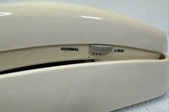 VTG AT&T 210M Trimline White Telephone Corded Lighted Keypad 13 # MEMORY 2000