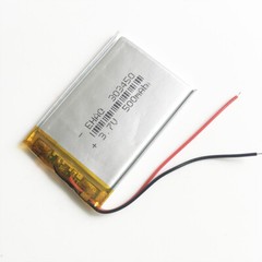 3.7V 500mAh 303450 Li-po Rechargeable Battery For GPS PAD Mp3 Bluetooth Headset