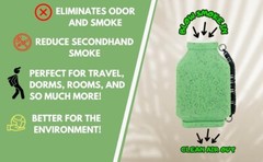 😎SMOKE BUDDY JUNIOR ECO ASSORTED✨ PERSONAL AIR FILTER💕POCKET SIZE👜