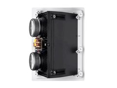Pair of Monoprice 2-way Carbon Fiber In-Wall Surround Speakers – Dual 5.25”
