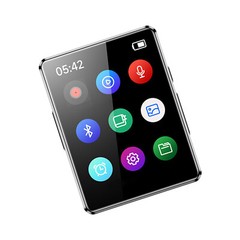 Bluetooth 5.0 Touch Screen Mp3/mp4 Player Lossless Sound HIFI FM Radio Recorder