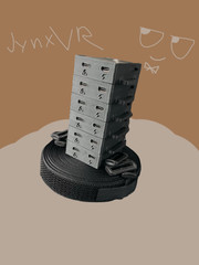 6 JynxVR (Slime VR) Trackers (BMI160)