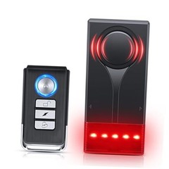 Car Anti-Theft Vibration Alarm, 108dB Automobile Vibration Sound & Light