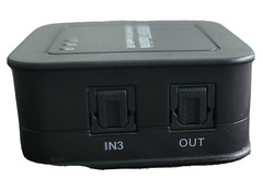 ViewHD SPDIF | TOSLINK Digital Optical Audio Switcher 3×1 with Remote