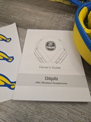 Limited Edition Chiquita Banana ANC Wireless Headphones Rare Promo Item 1 of 600