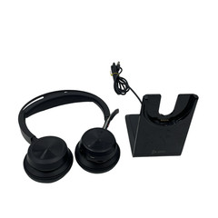 Plantronics Poly Voyager Focus 2 Black Bluetooth Wireless On Ear Headset #U3290