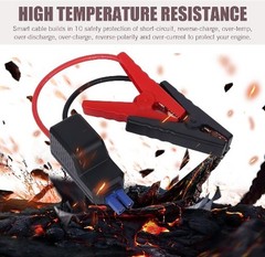 1 PC Car Emergency Battery Jump Cable, Heavy Duty Jump Starter Replacement Cable