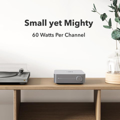 Amp: Multiroom Streaming Amplifier | Compatible with Airplay, Google Cast, Alexa