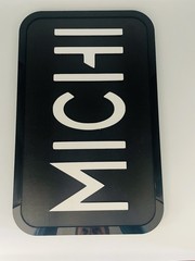 Rotel Michi X5 Integrated Custom Sign.