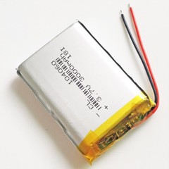 3.7V 3000mAh Lipo Rechargeable Battery For PAD GPS 104060 PowerBank Mobile Phone