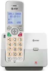 Compact EL1121 Cordless Landline Phone with Hands-Free Speakerphone & Quiet Mode