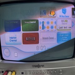 Insignia 13” CRT TV DVD Combo Player NS-13CTV Retro Gaming Tested Working