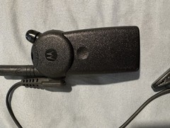 Motorola CLS1110 UHF Two-Way Radio w/ Black Ear-Hook Earpiece PTT/Volume