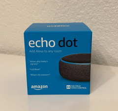 Amazon Echo Dot 3rd Generation Smart Speaker With Alexa Charcoal NEW SEALED