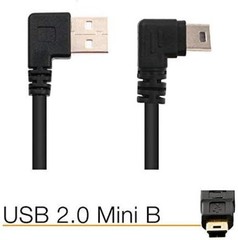 High Speed USB 2.0 to Mini USB Cables – Right Angle Connectors for Versatility