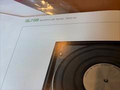 Garrard Series Promo Brochure The Component Series ..23 Pages.. Several Models