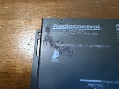 Old School AudioControl 2XS Series II—Programmable 2way, 18dB/Oct Crossover, NOS