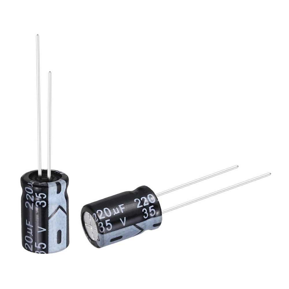 220uF 35V 8x12mm Electrolytic Capacitor, Aluminum Capacitors, 50Pcs