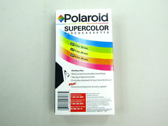 VTG Polaroid Supercolor Videocassette T-120 Extra 6.5 Hours 30 Minutes Extra New
