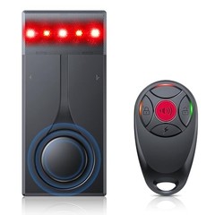 Car Security Alarm with Wireless Remote, 108dB Loud Siren, 3-Level