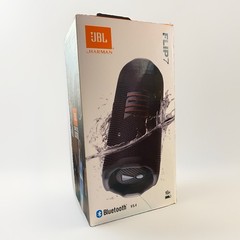 JBL Flip 7 Portable Bluetooth Wireless Speaker Black w/ USB Charging Cable