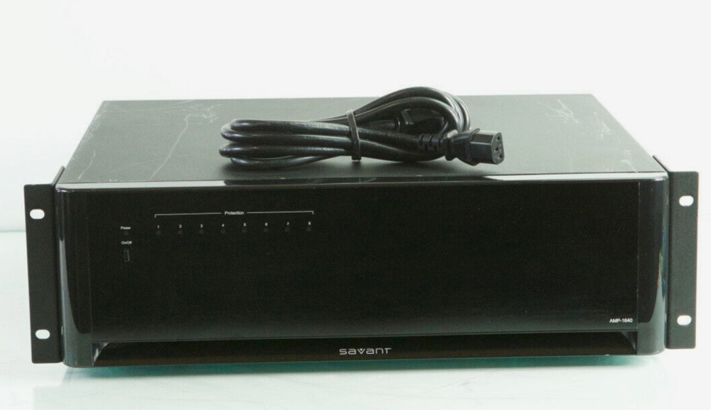 FULLY TESTED Savant AMP-1640 8 Zone/ 16 Channel Whole Home Amplifier n134