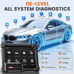 Automotive All System Diagnostic Scanner OBD2 Car Code Reader Scan Tool ABS SRS