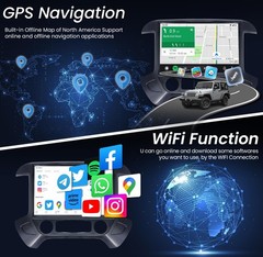 13.1” Radio Carplay Android 13 For Chevy Silverado GMC Sierra 2014-2018+Camera