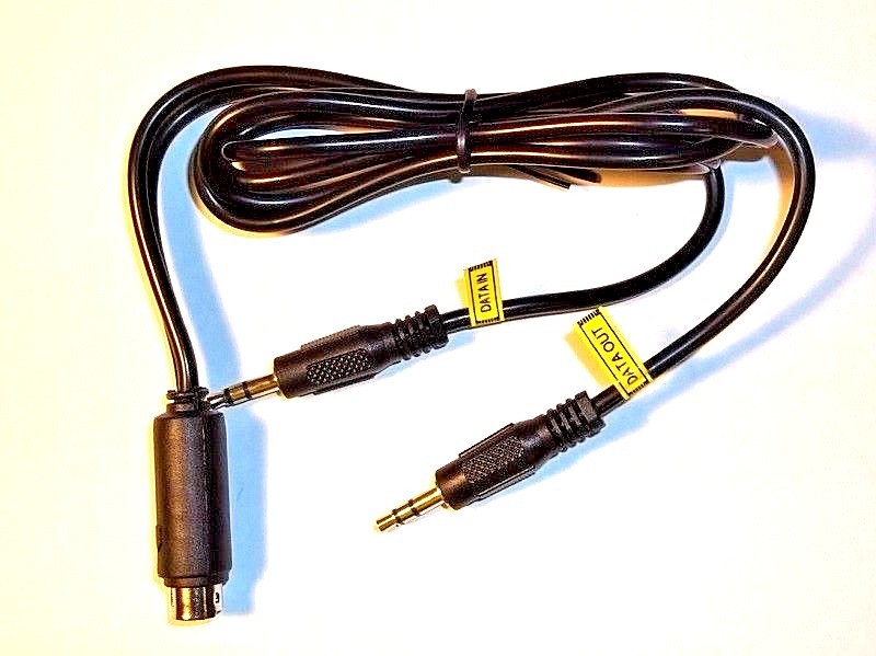 3 FT – FT8/FT4/JT65/PSK Audio Interface 6-Pin Mini DIN Cable DC-11F for YAESU