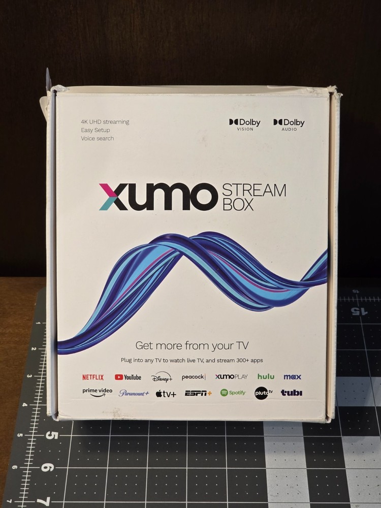 Sealed Xumo Stream Box 4K UHD Streaming Device Version 1.1 ESST1TAEI