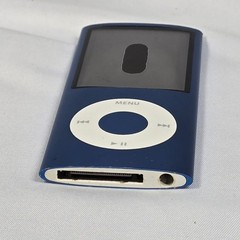 UNTESTED Apple iPod A1285 8 GB Nano 4th Generation Chromatic Blue