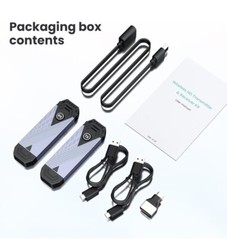 Wireless HDMI Transmitter and Receiver, Multiple Working Modes Support 4, 100ft