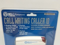 Caller ID/Call Waiting Bell Sonecor Box (BE-50CWL) New Sealed In Box