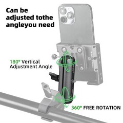 FANAUE Double Socket Arm Compatible with B Size 1″ Ball Components for RAM Mount